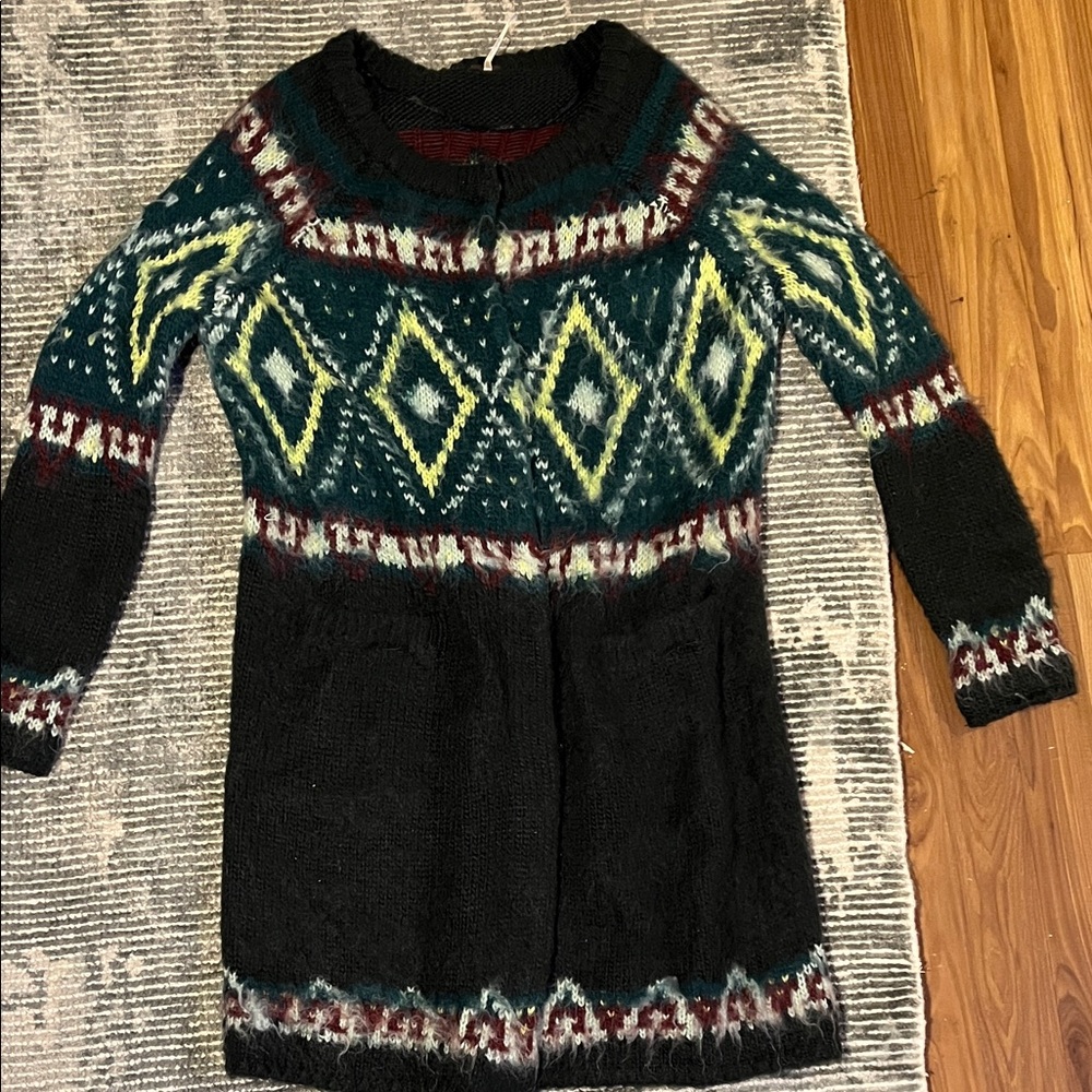 Free People Duster Sweater